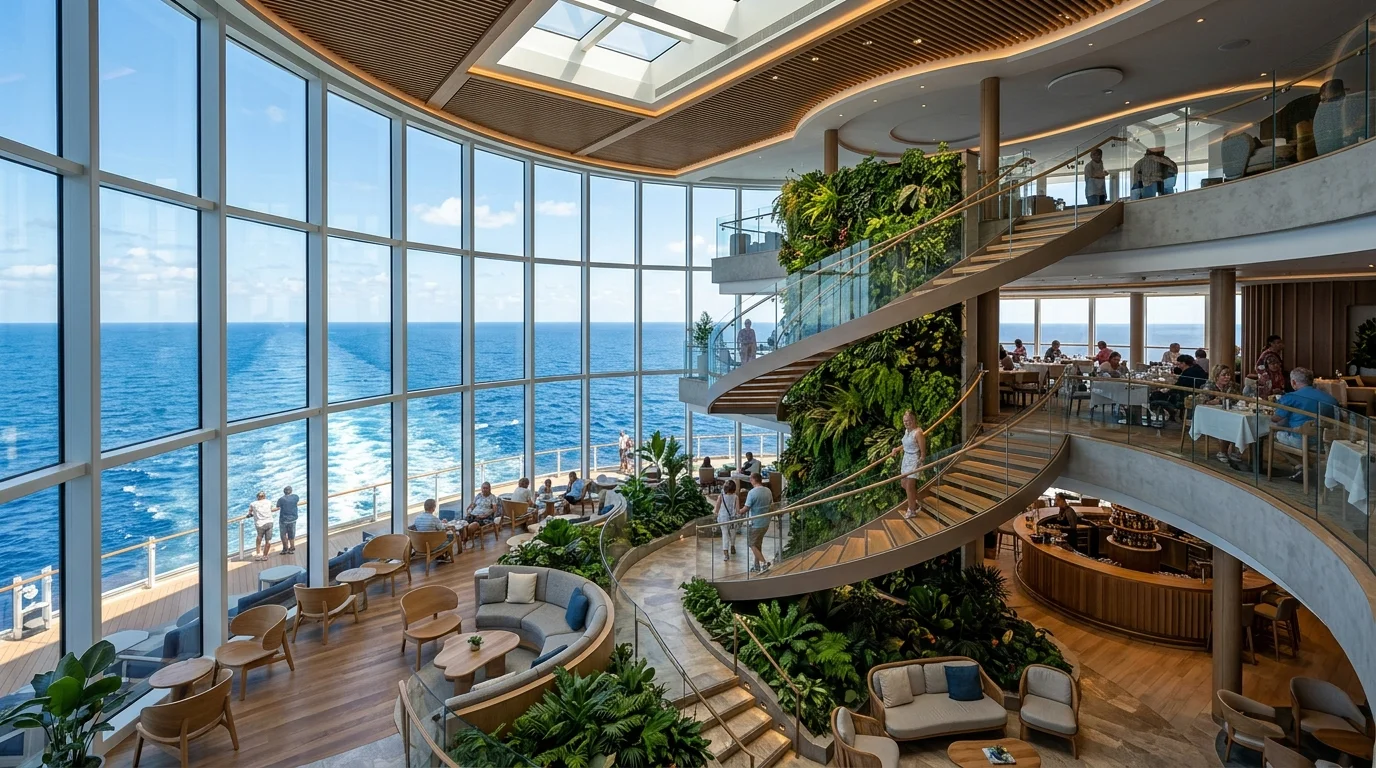 Eden lounge and botanical atrium
